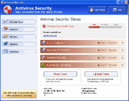 screenshot Antivirus Security