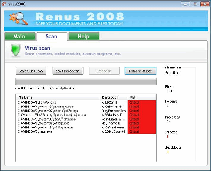 screenshot Renus 2008