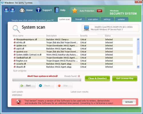 Windows Security System