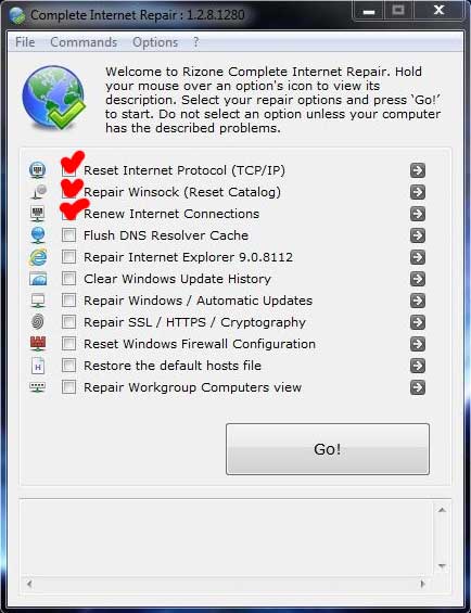 wifi en internet problemen repareren met de complete internet repair tool
